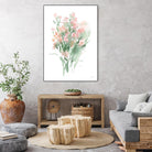 Vibrant Blooms II by Katrina Pete on GIANT ART - abstract abstract