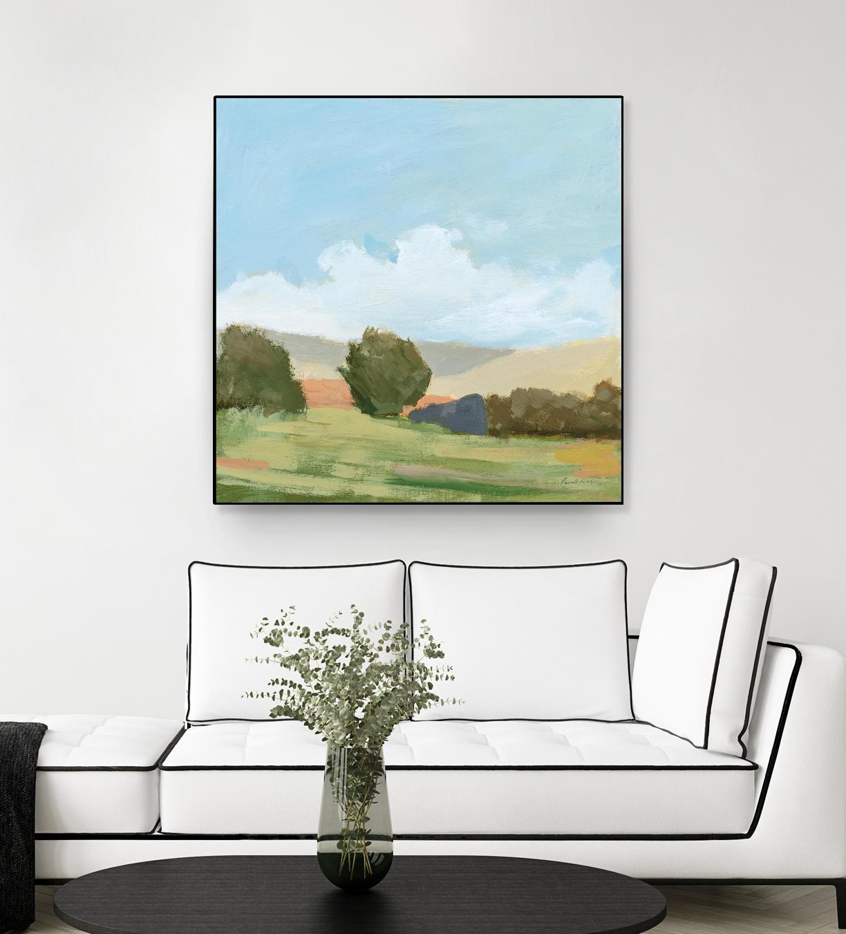 Early Spring by Pamela Munger on GIANT ART - landscape blue