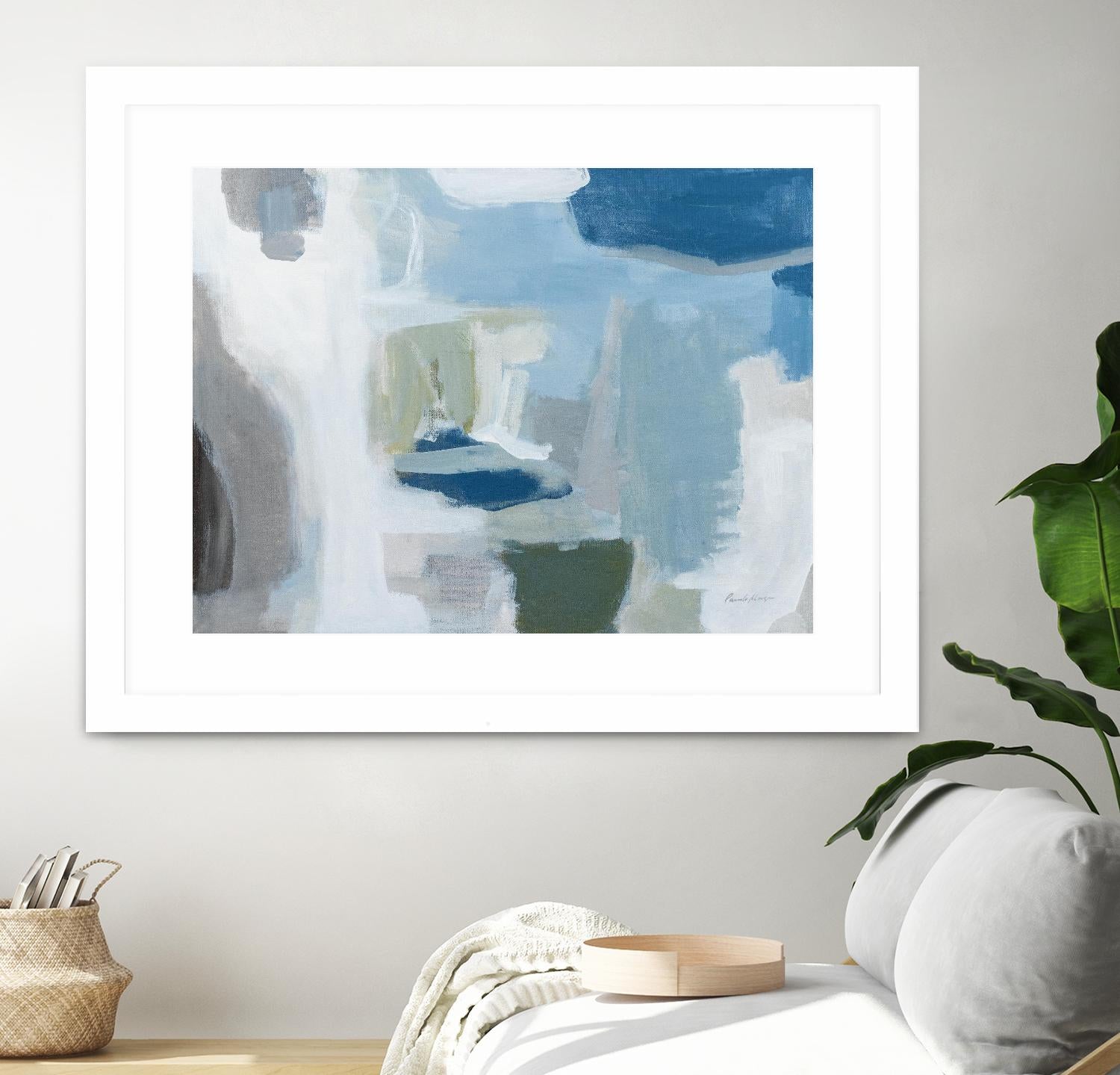 On the Cape by Pamela Munger on GIANT ART - green abstract mint
