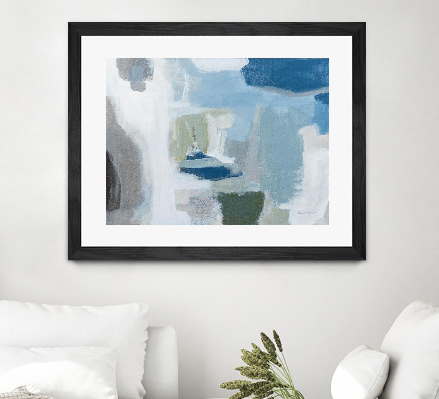 On the Cape by Pamela Munger on GIANT ART - green abstract mint