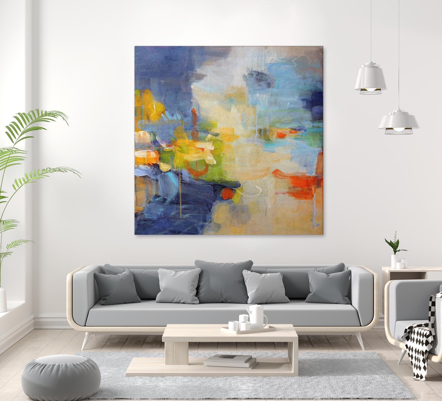 Restless Mind by Lina Alattar on GIANT ART - multicolor abstracts; contemporary
