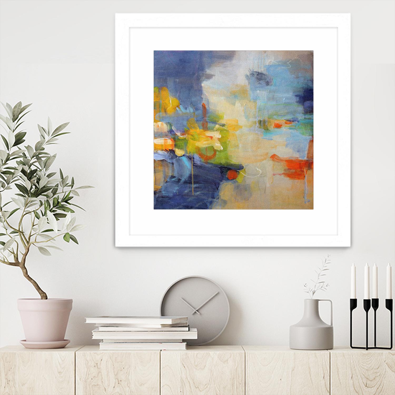 Restless Mind by Lina Alattar on GIANT ART - multicolor abstracts; contemporary