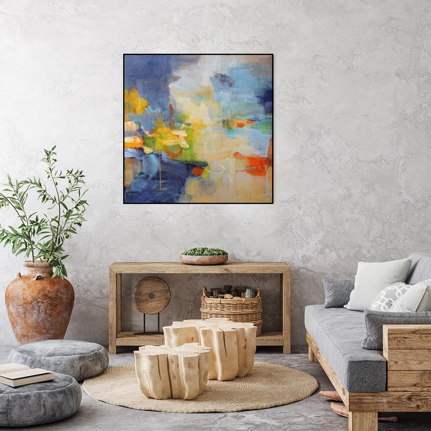 Restless Mind by Lina Alattar on GIANT ART - multicolor abstracts; contemporary