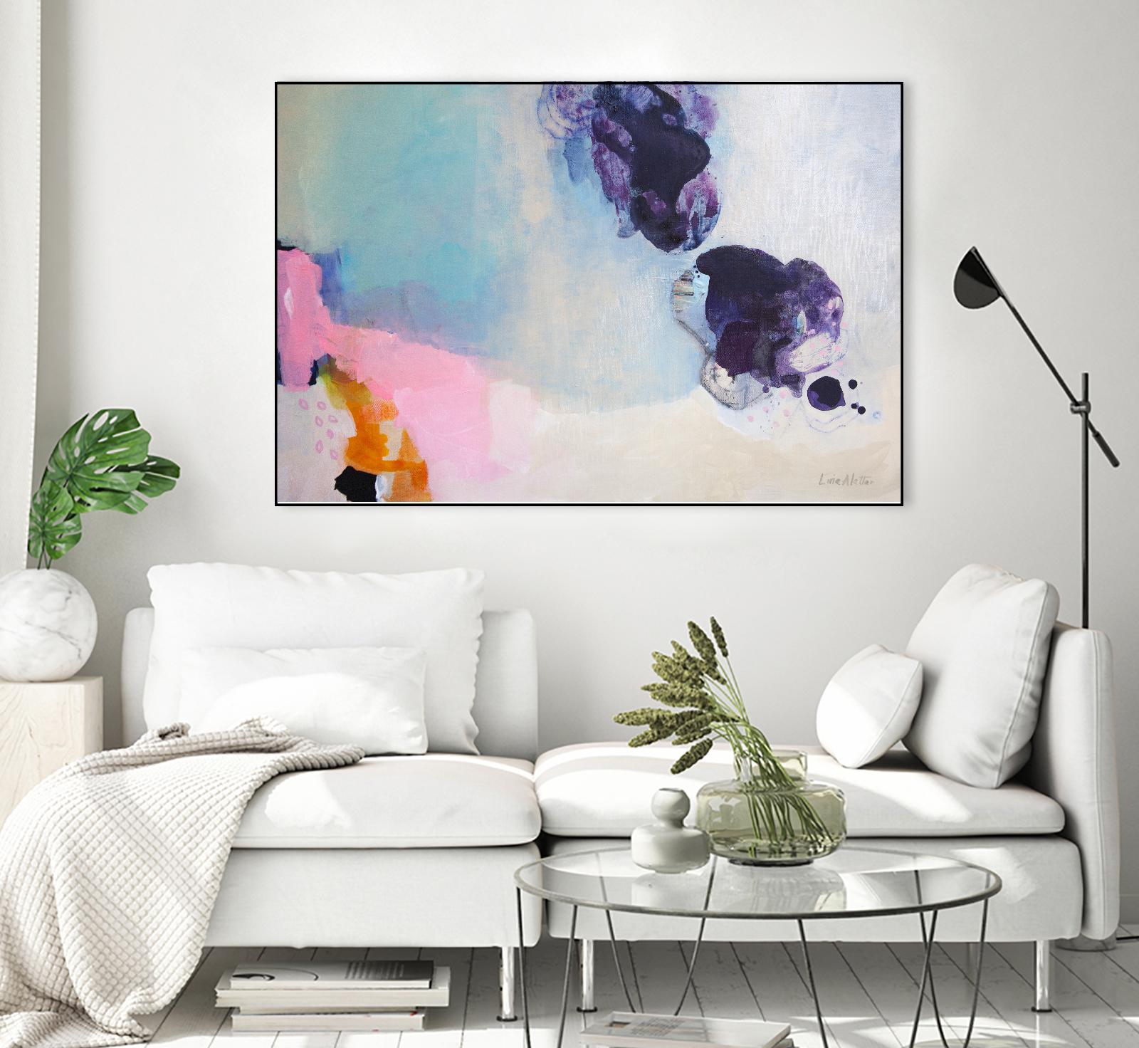 A Pair of Things by Lina Alattar on GIANT ART - multicolor abstracts; contemporary