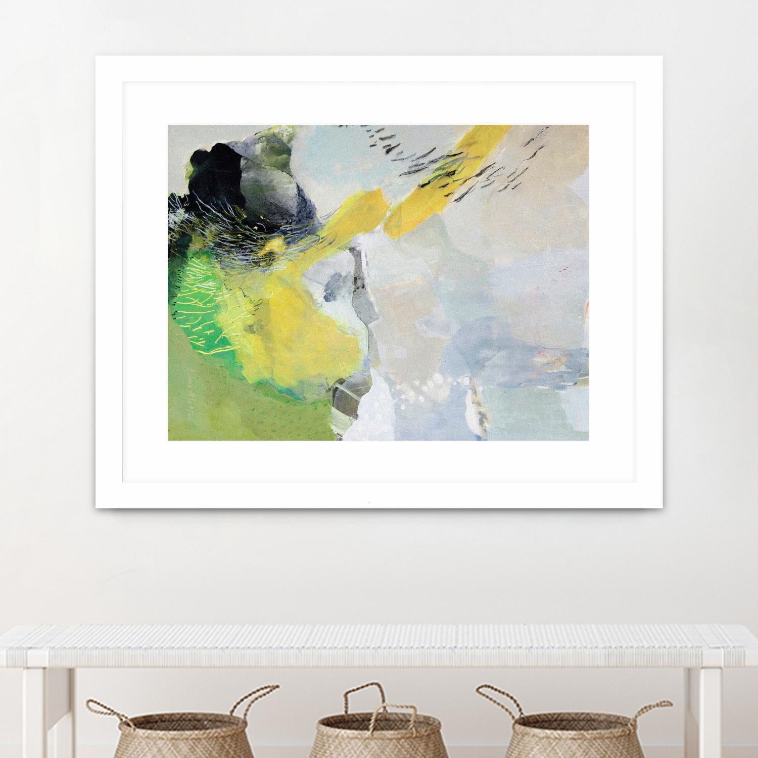 Deeper than Thought by Lina Alattar on GIANT ART - multicolor abstracts; contemporary