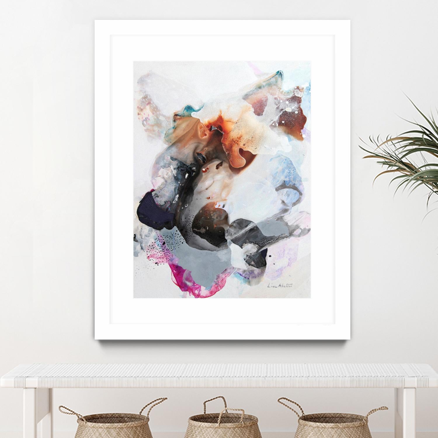 Without Intentions by Lina Alattar on GIANT ART - multicolor abstracts; contemporary