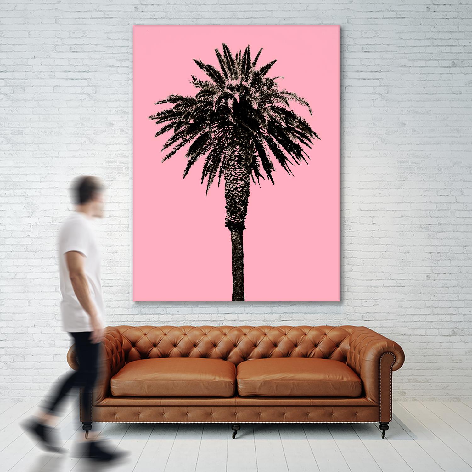 Palm Tree 1996 (Pink) by Erik Asla on GIANT ART - multicolor photography; contemporary