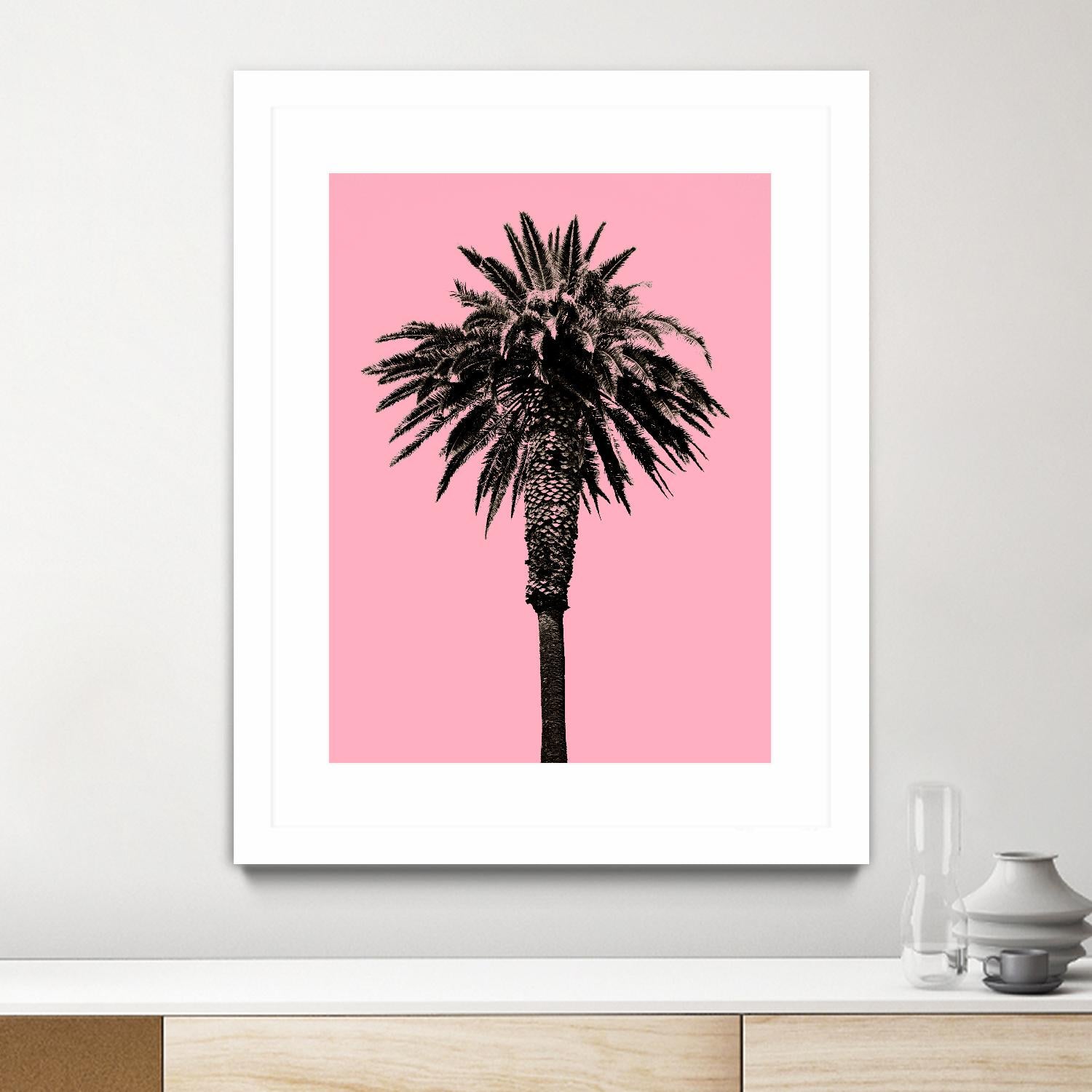 Palm Tree 1996 (Pink) by Erik Asla on GIANT ART - multicolor photography; contemporary