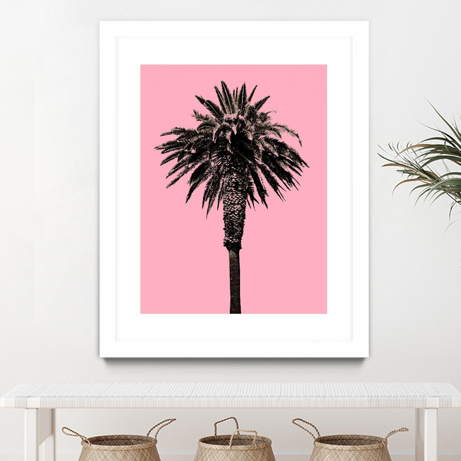 Palm Tree 1996 (Pink) by Erik Asla on GIANT ART - multicolor photography; contemporary