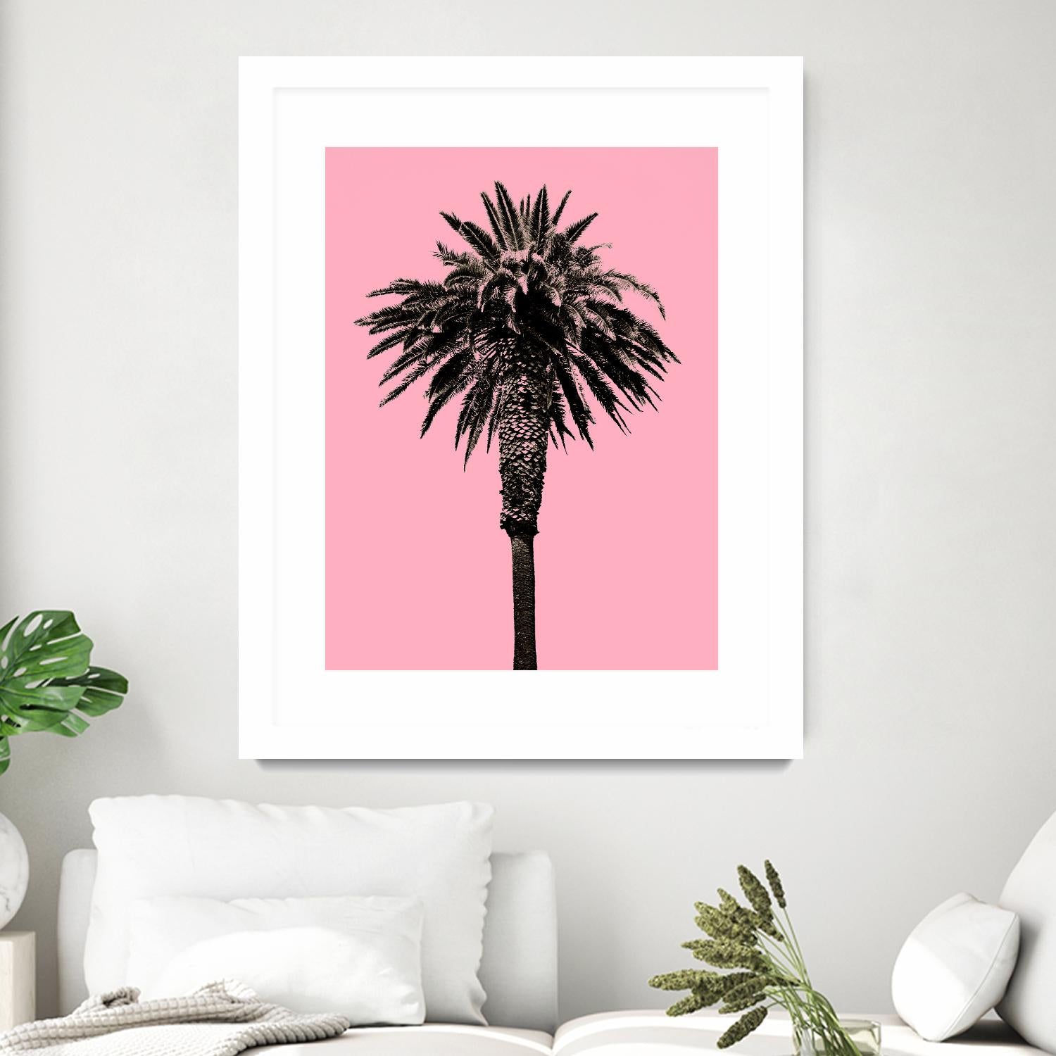 Palm Tree 1996 (Pink) by Erik Asla on GIANT ART - multicolor photography; contemporary
