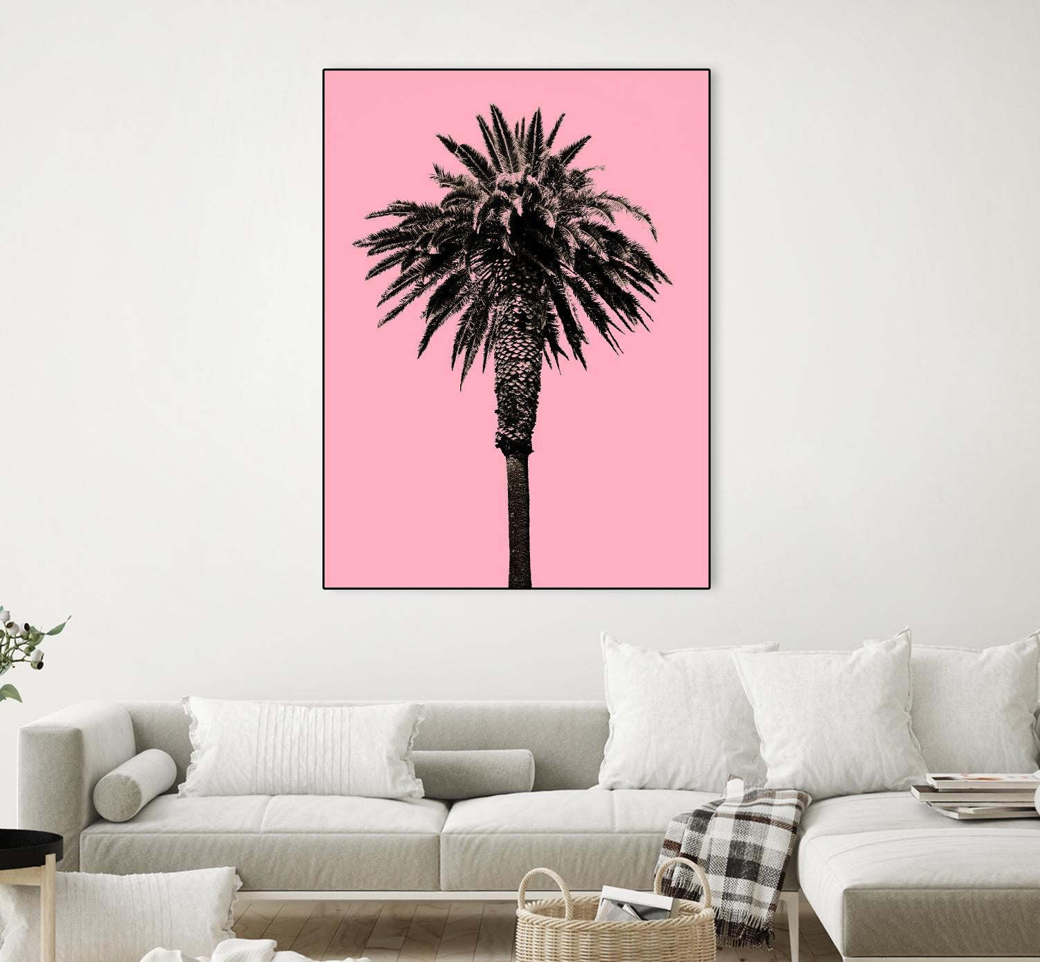 Palm Tree 1996 (Pink) by Erik Asla on GIANT ART - multicolor photography; contemporary