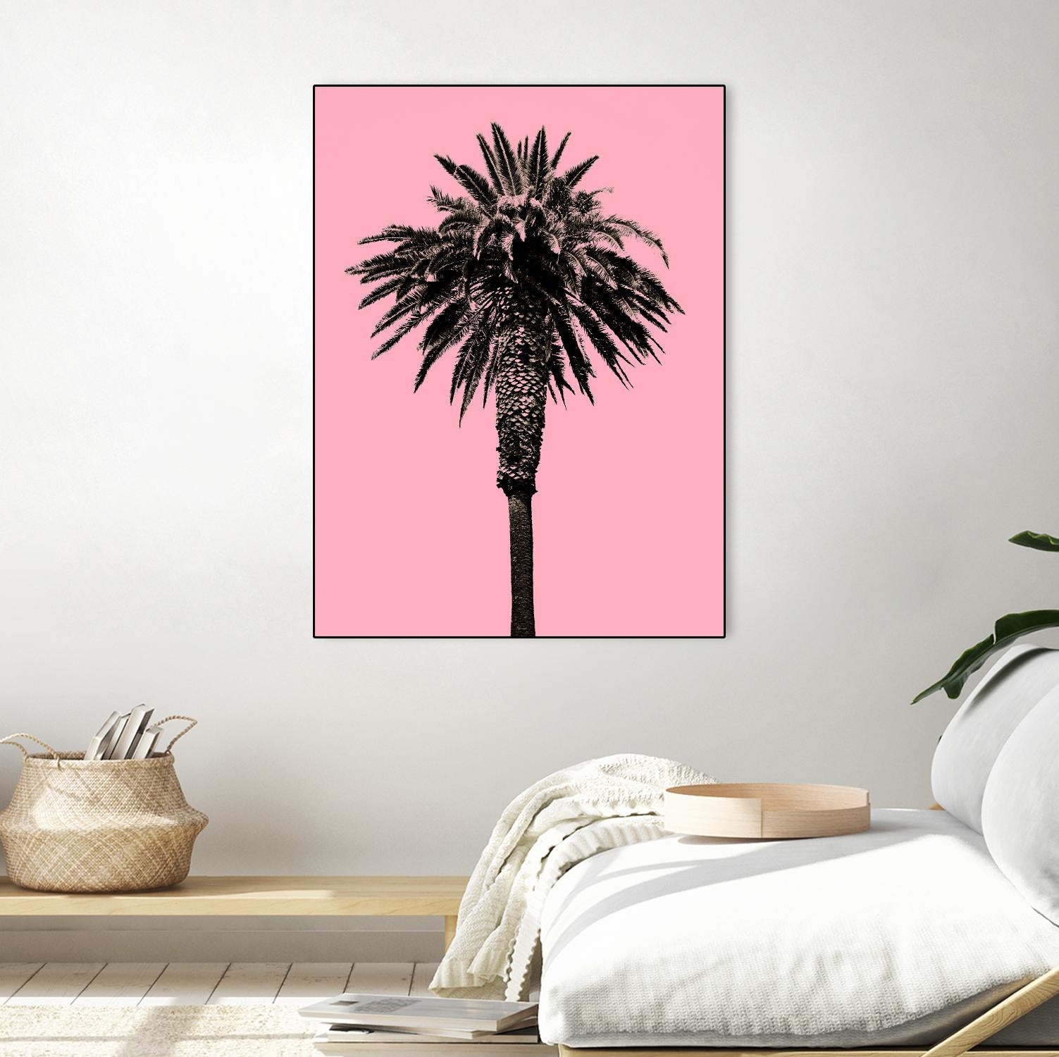 Palm Tree 1996 (Pink) by Erik Asla on GIANT ART - multicolor photography; contemporary