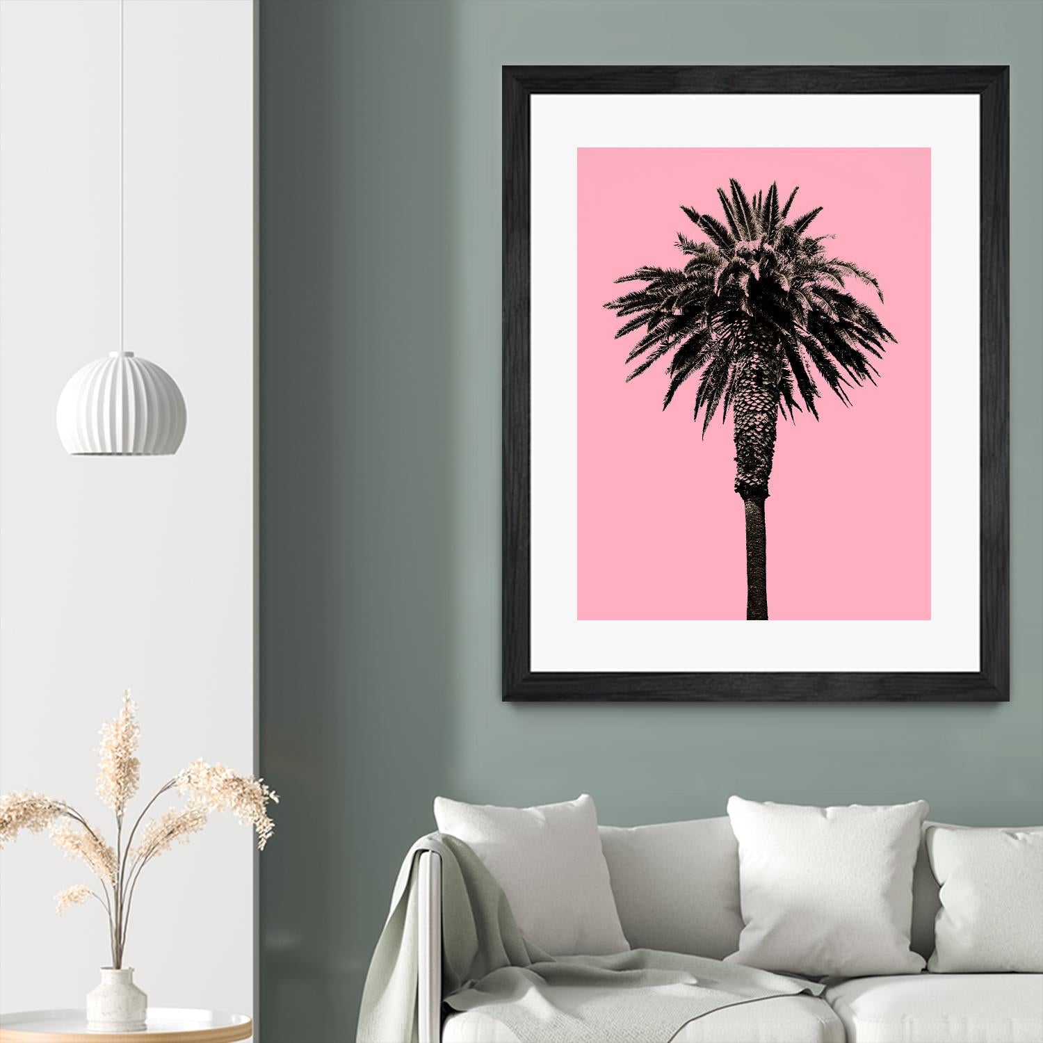 Palm Tree 1996 (Pink) by Erik Asla on GIANT ART - multicolor photography; contemporary