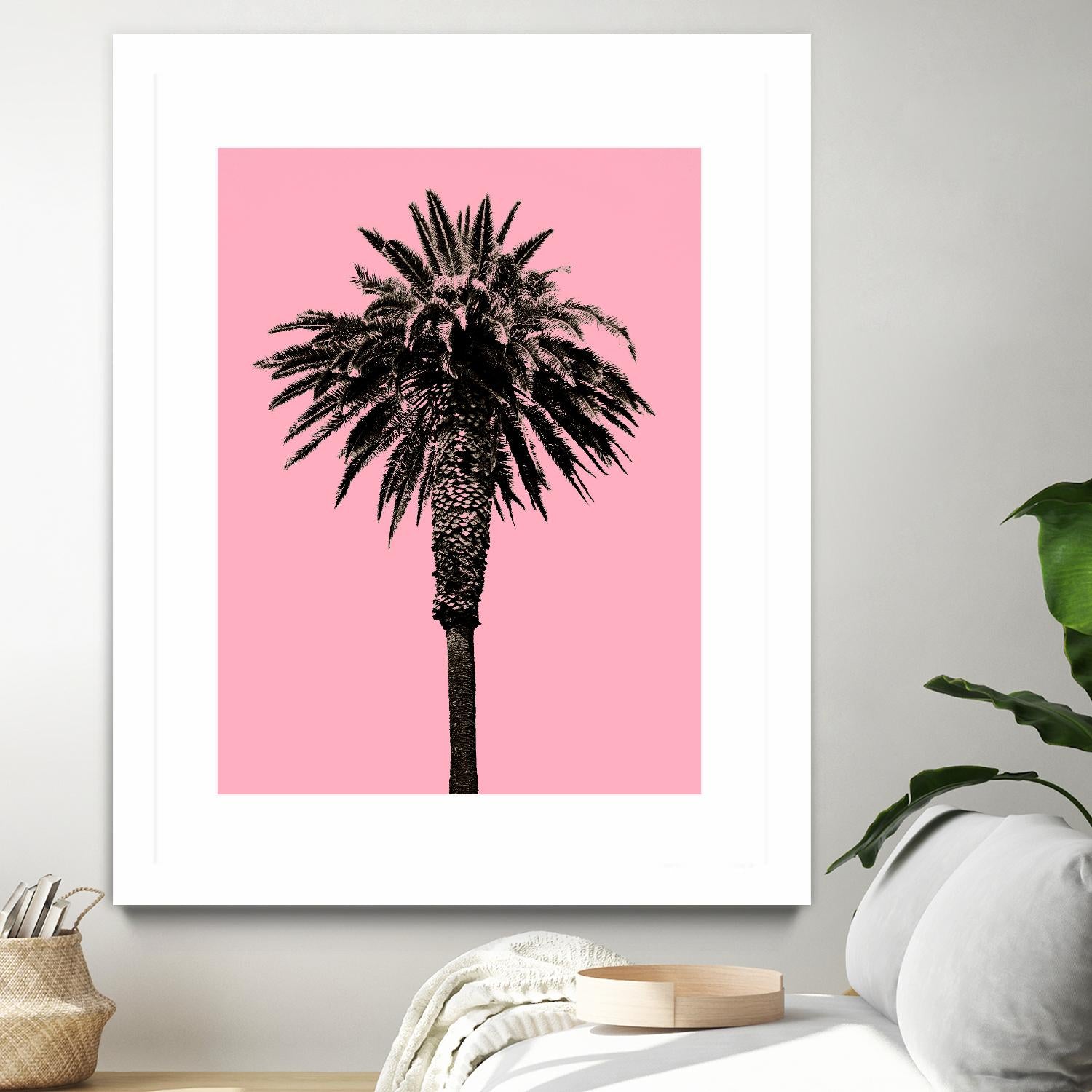 Palm Tree 1996 (Pink) by Erik Asla on GIANT ART - multicolor photography; contemporary