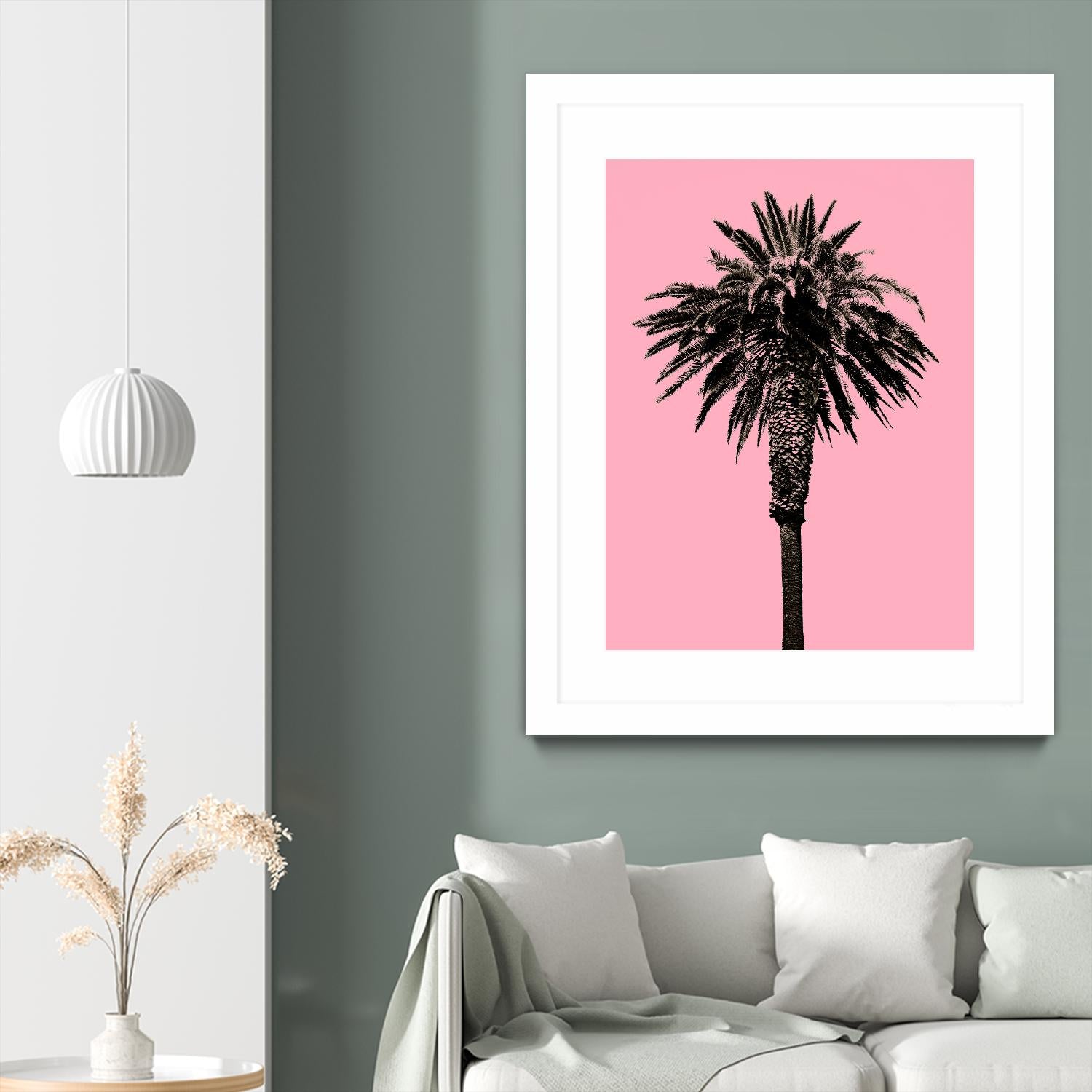 Palm Tree 1996 (Pink) by Erik Asla on GIANT ART - multicolor photography; contemporary