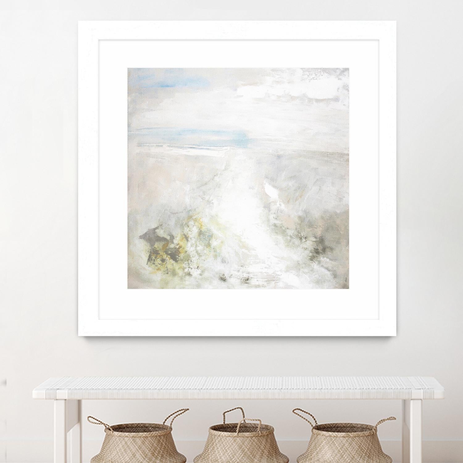 Sanibel Island by Mila Apperlo on GIANT ART - white coastal, contemporary, landscapes, beaches, ocean
