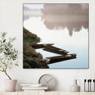Boats on the Seine #1 by Alan Blaustein on GIANT ART - multicolor photography; landscapes