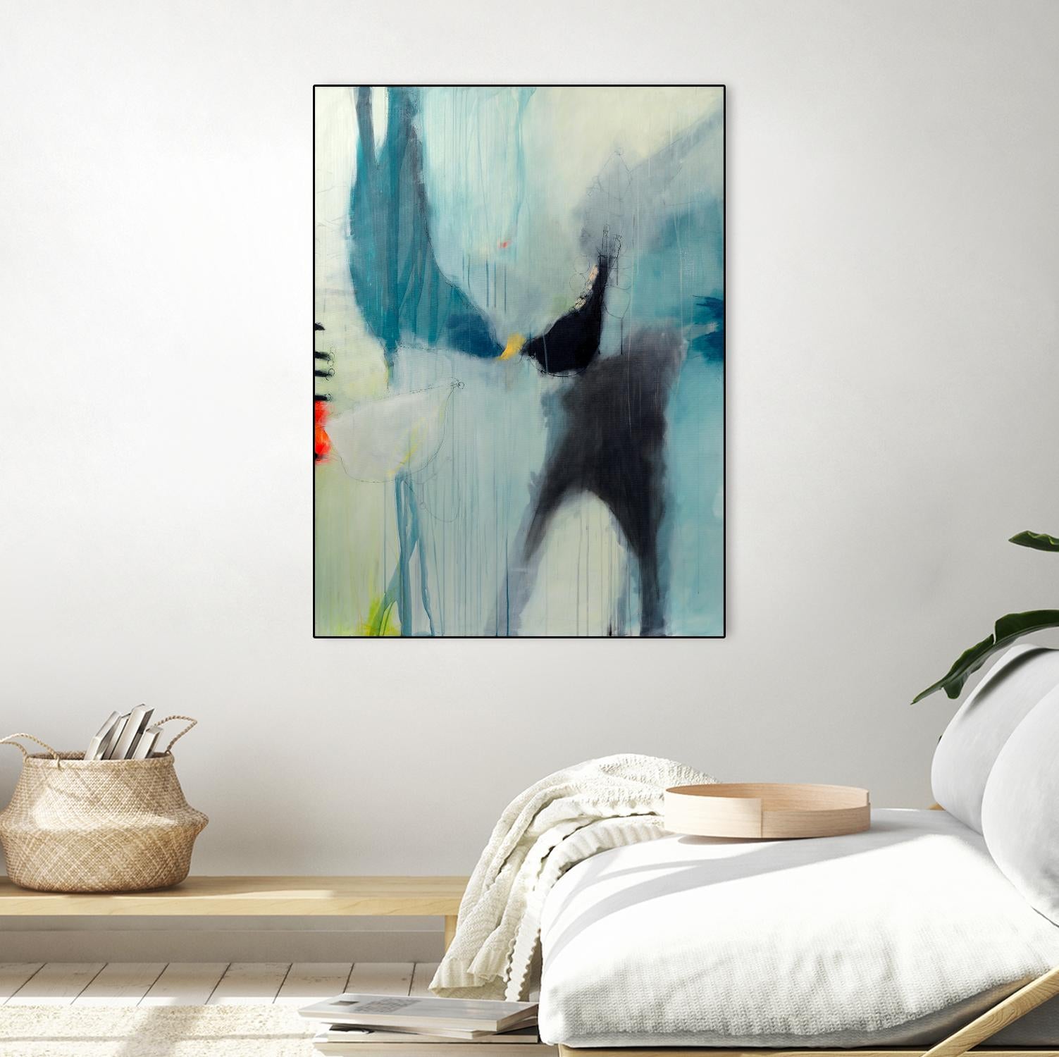 Farewell by Sidsel Brix on GIANT ART - multicolor abstracts, contemporary