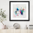 Possibilities of the Heart by Cynthia Anne Brown on GIANT ART - pink,blue abstracts, contemporary