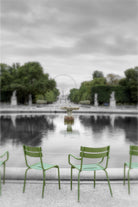 Tuileries Fountain #1 by Alan Blaustein on GIANT ART - multicolor photography; landscapes; people/places