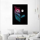 Night Owl by Michael Buxton on GIANT ART - multicolor urban/pop surrealism; contemporary; animals