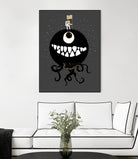 Space Oddity by Michael Buxton on GIANT ART - multicolor urban/pop surrealism; contemporary
