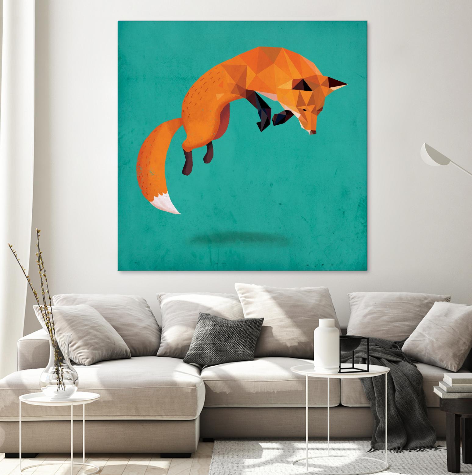 Transition by Michael Buxton on GIANT ART - multicolor urban/pop surrealism; contemporary; animals