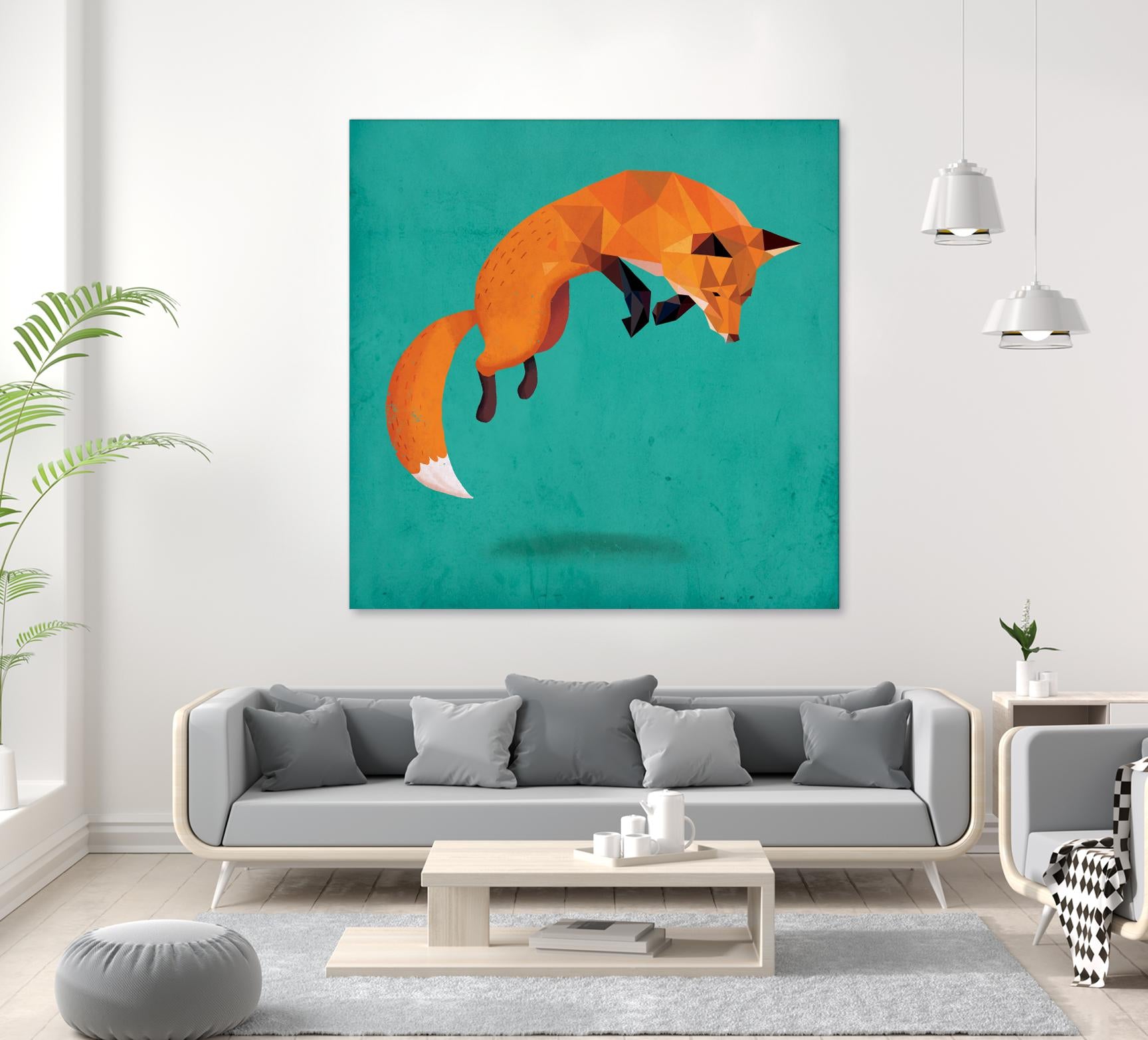Transition by Michael Buxton on GIANT ART - multicolor urban/pop surrealism; contemporary; animals