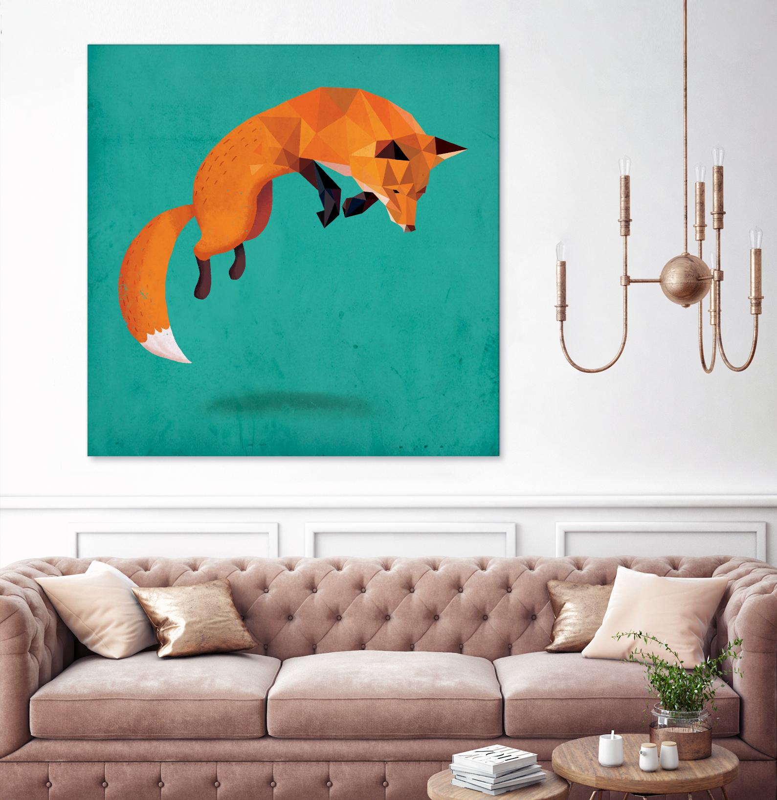 Transition by Michael Buxton on GIANT ART - multicolor urban/pop surrealism; contemporary; animals