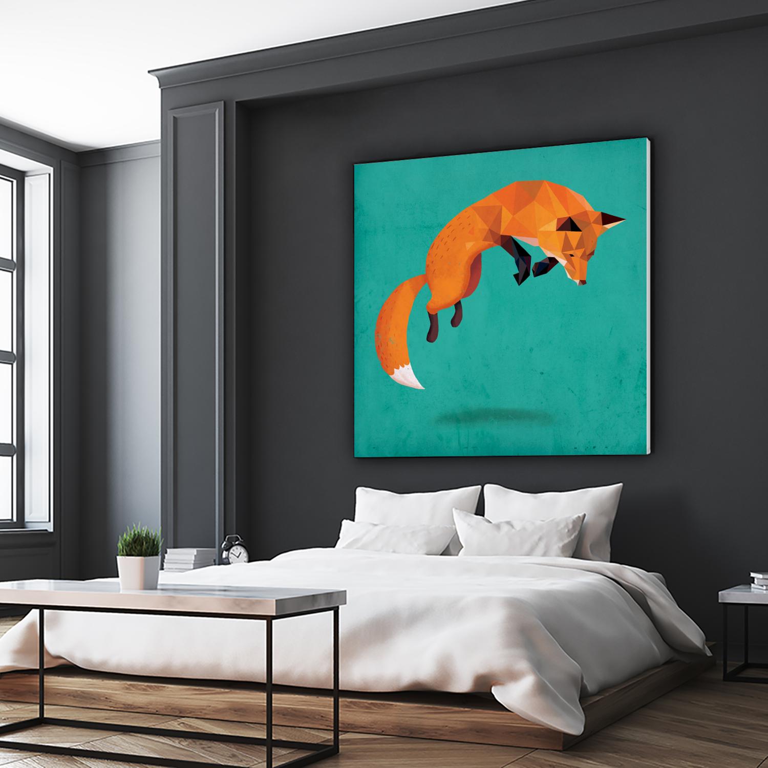 Transition by Michael Buxton on GIANT ART - multicolor urban/pop surrealism; contemporary; animals