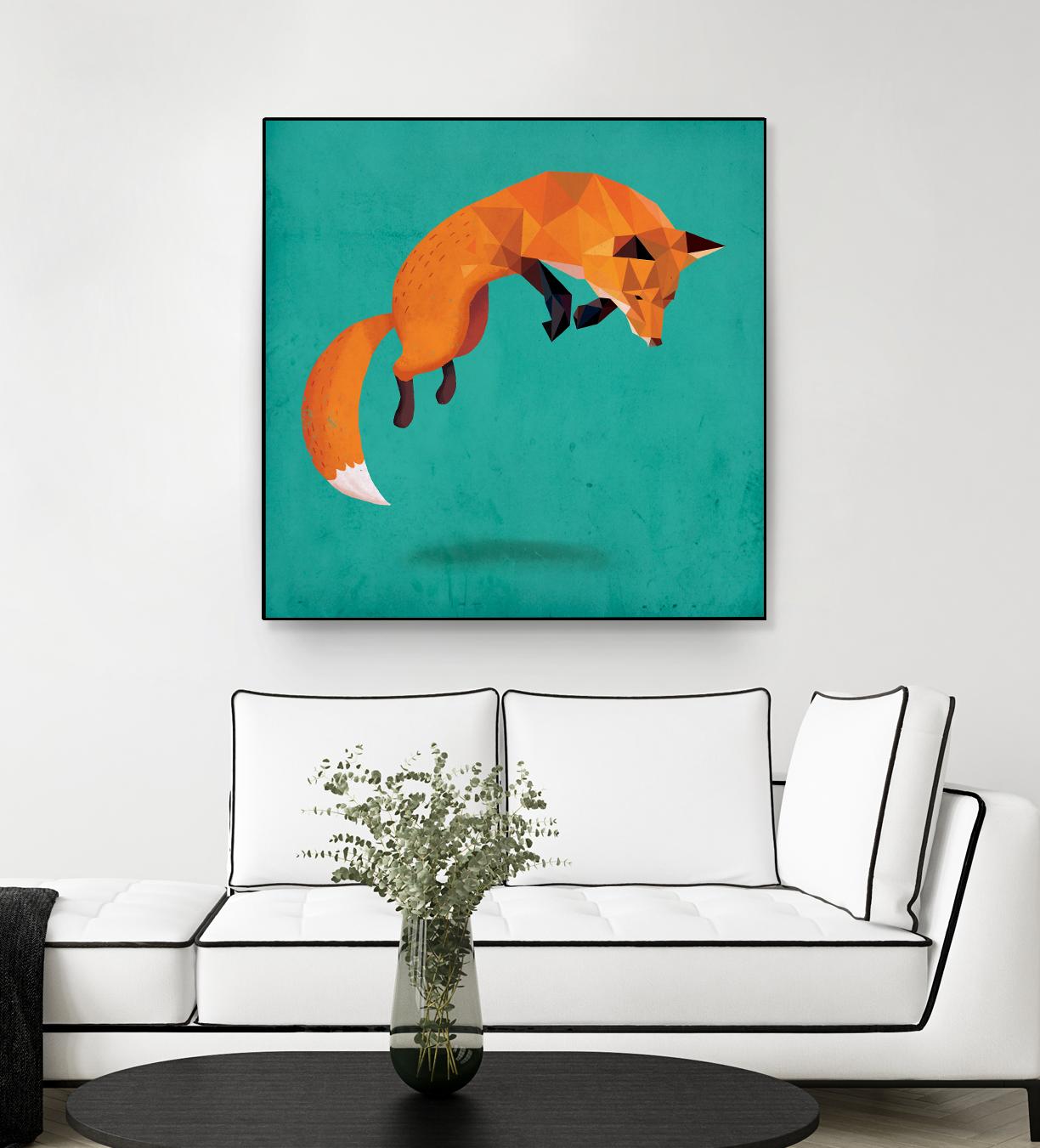 Transition by Michael Buxton on GIANT ART - multicolor urban/pop surrealism; contemporary; animals