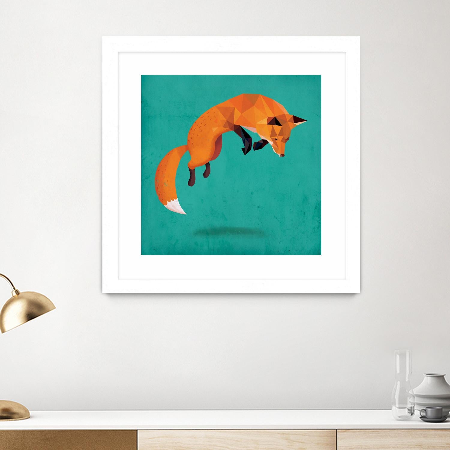 Transition by Michael Buxton on GIANT ART - multicolor urban/pop surrealism; contemporary; animals