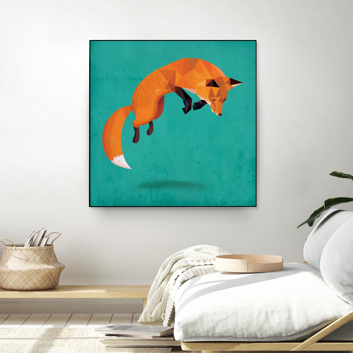 Transition by Michael Buxton on GIANT ART - multicolor urban/pop surrealism; contemporary; animals