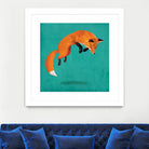 Transition by Michael Buxton on GIANT ART - multicolor urban/pop surrealism; contemporary; animals