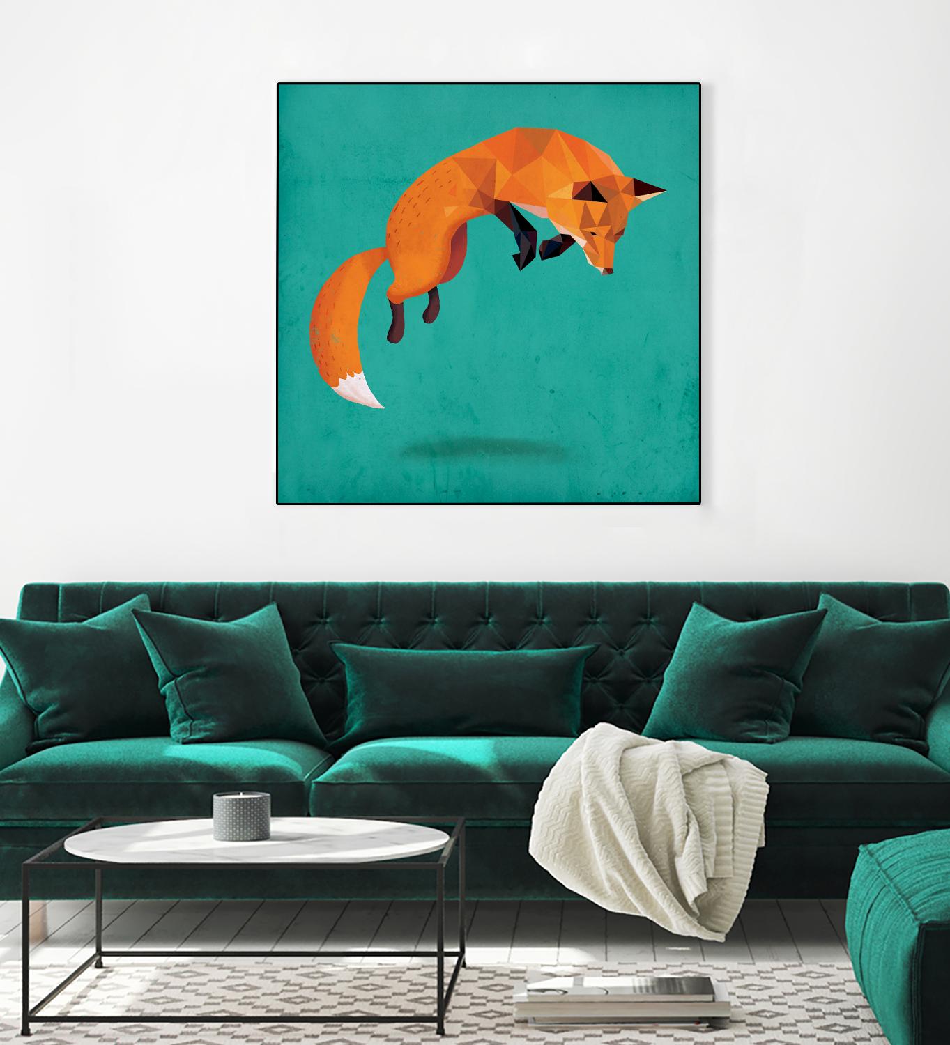 Transition by Michael Buxton on GIANT ART - multicolor urban/pop surrealism; contemporary; animals