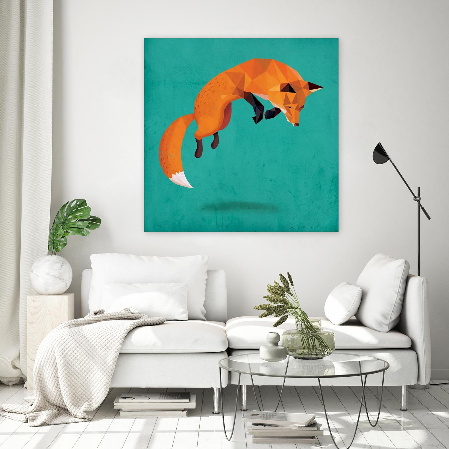 Transition by Michael Buxton on GIANT ART - multicolor urban/pop surrealism; contemporary; animals