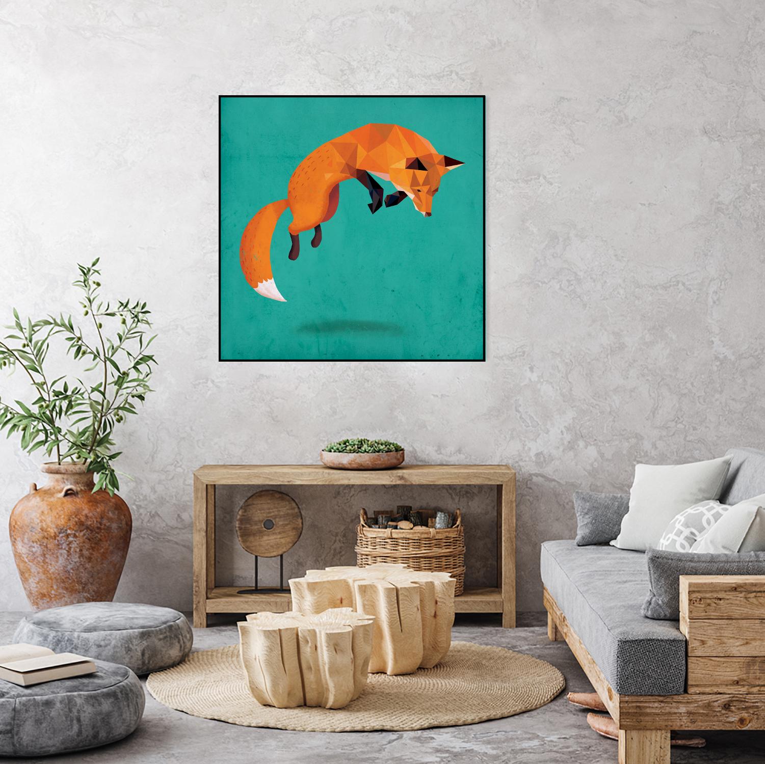 Transition by Michael Buxton on GIANT ART - multicolor urban/pop surrealism; contemporary; animals