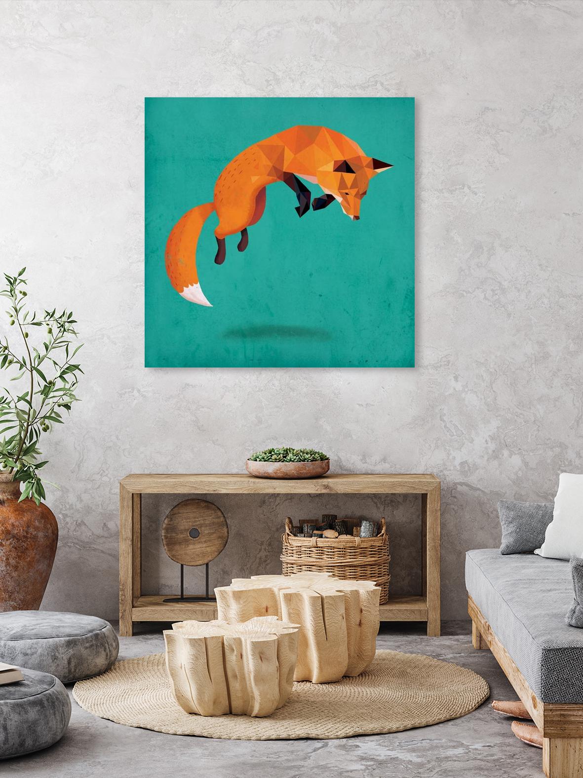 Transition by Michael Buxton on GIANT ART - multicolor urban/pop surrealism; contemporary; animals