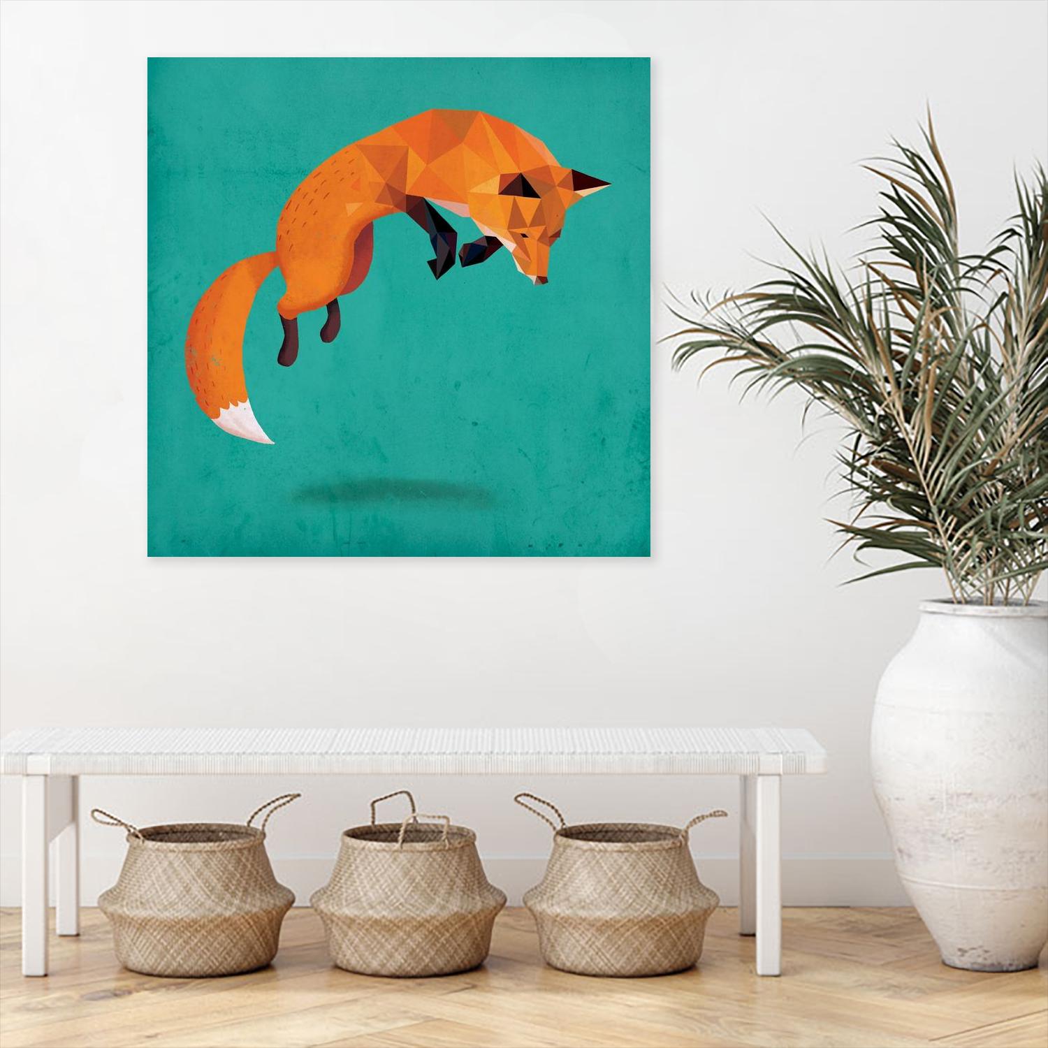 Transition by Michael Buxton on GIANT ART - multicolor urban/pop surrealism; contemporary; animals