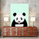 Cute Panda by Barruf on GIANT ART - multicolor urban/pop surrealism; animals