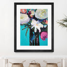 White Lily by Jacqueline Brewer on GIANT ART - multicolor floral/still life; contemporary