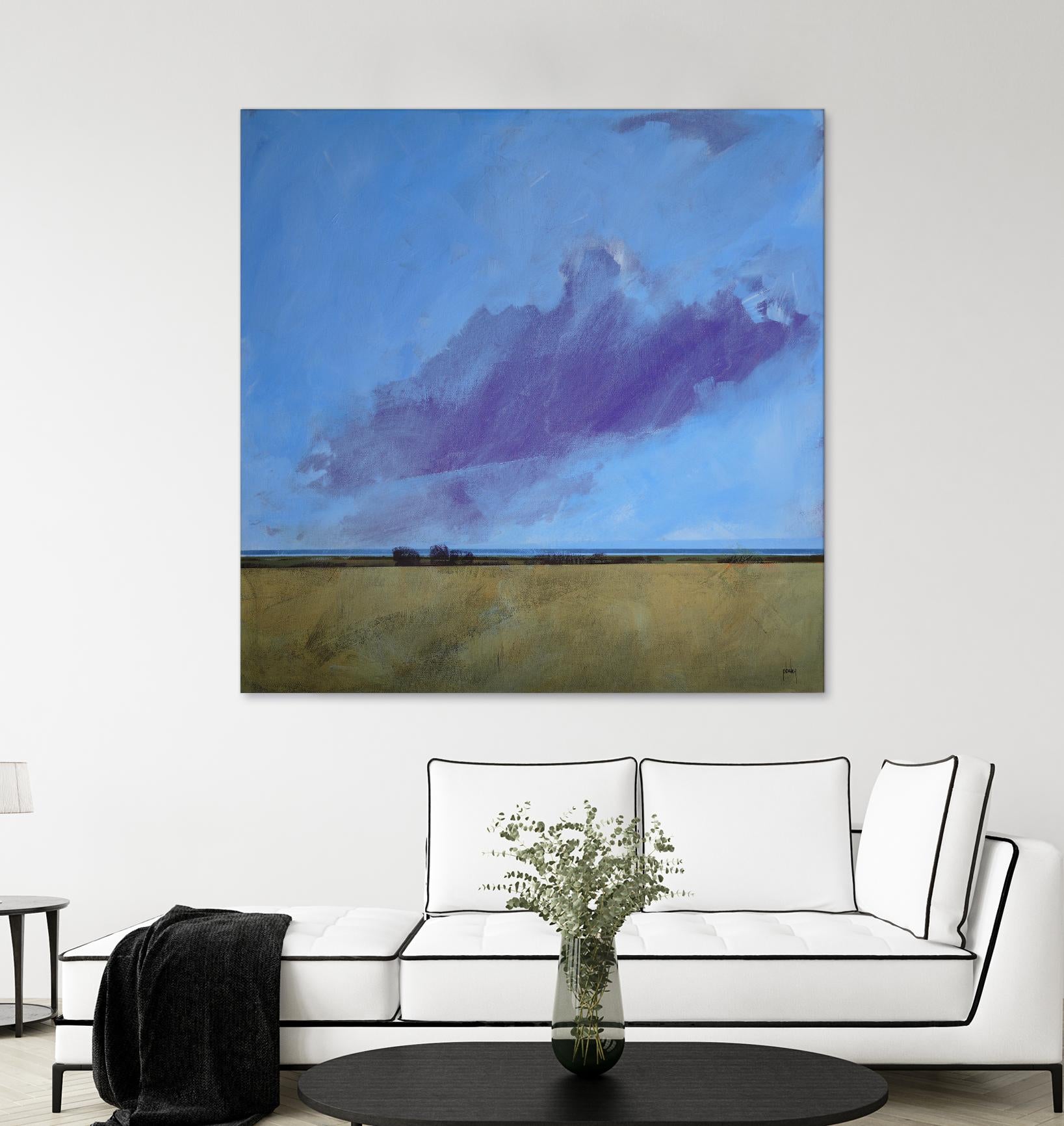 Distant River by Paul Bailey on GIANT ART - multicolor landscapes; contemporary