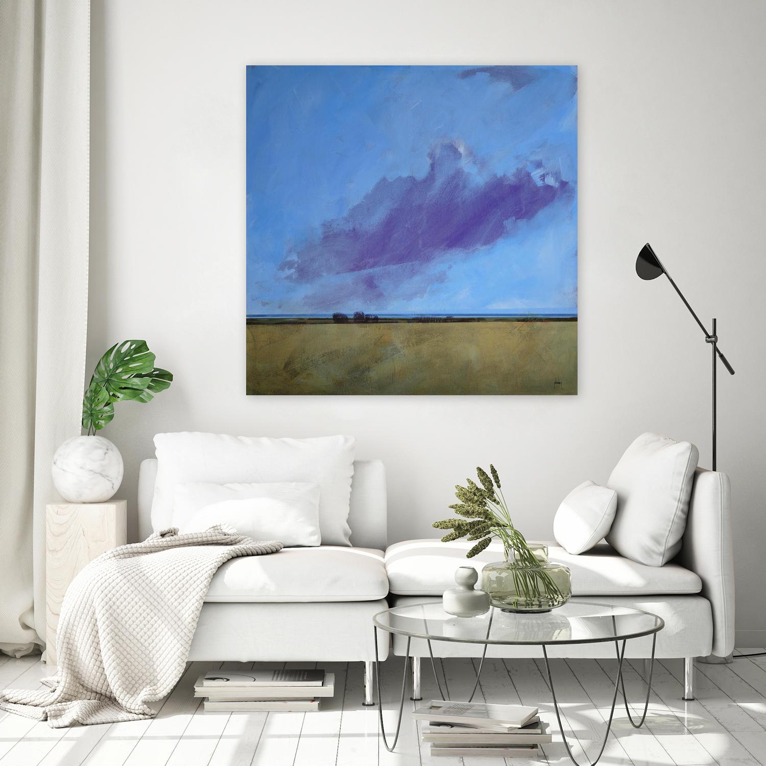 Distant River by Paul Bailey on GIANT ART - multicolor landscapes; contemporary