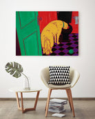 Drinking Problem by Angela Bond on GIANT ART - multicolor animals; contemporary