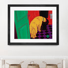 Drinking Problem by Angela Bond on GIANT ART - multicolor animals; contemporary