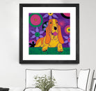Hush Puppeh by Angela Bond on GIANT ART - multicolor animals; contemporary