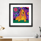 Hush Puppeh by Angela Bond on GIANT ART - multicolor animals; contemporary