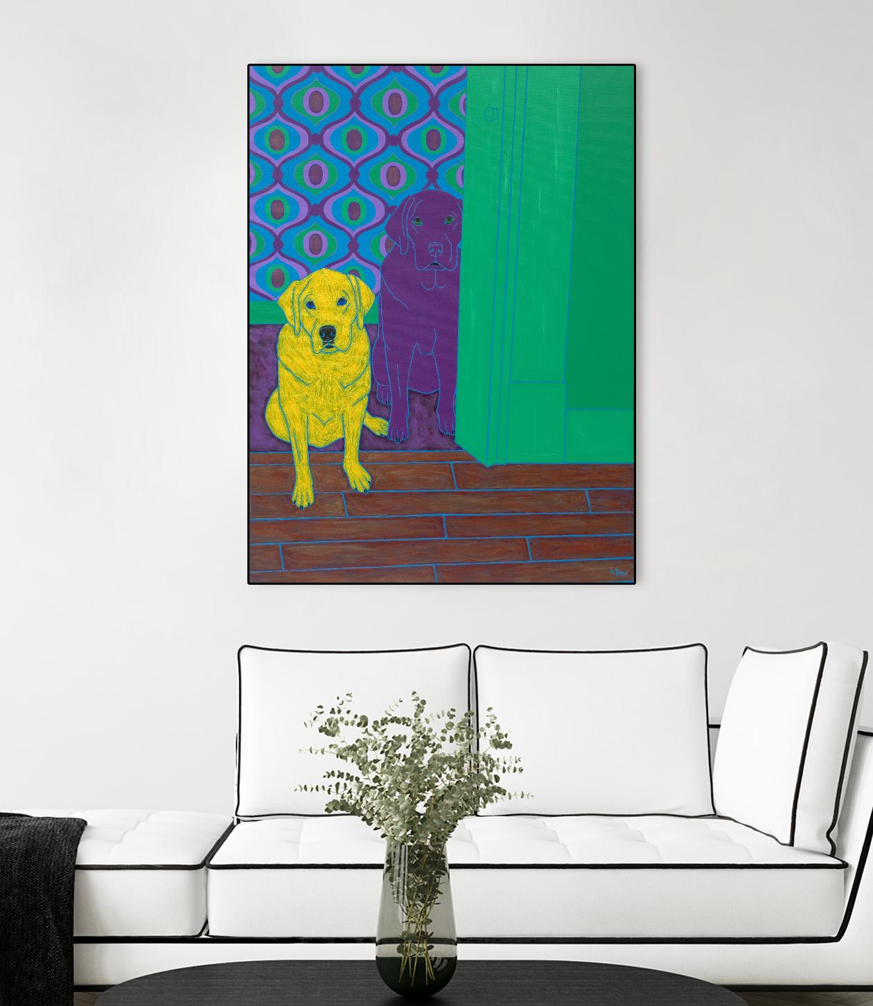 Some of My Favorite People by Angela Bond on GIANT ART - multicolor animals; contemporary