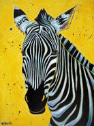 Zebra by Angela Bond on GIANT ART - multicolor animals; contemporary