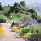 Path through the Poppies by Marcia Burtt on GIANT ART - multicolor landscapes; contemporary